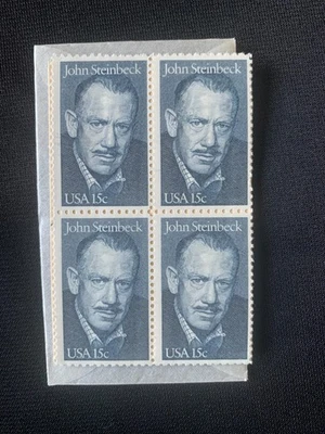 John Steinbeck Stamps 8 - Never Hinged - Image 1 of 2