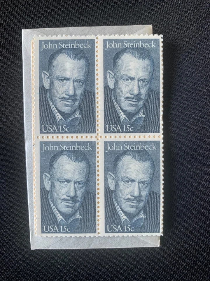 John Steinbeck Stamps 8 - Never Hinged - Image 1 of 2