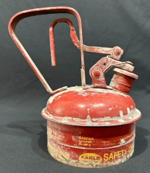 Eagle Safety Can In Collectible Gas & Oil Advertising Cans And