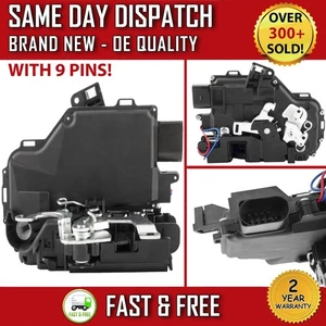 AUDI A3 (8L1) 1996-2003 FRONT RIGHT DRIVER SIDE DOOR LOCK LATCH MECHANISM - Picture 1 of 10