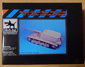 12,8 cm Emil canvas for Trumpeter in 1/35 von Blackdog - Picture 1 of 1