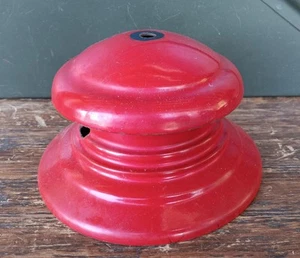 Vtg/OEM 3/56 Coleman 200A Camping Lantern Parts Tall Red Vent Ventilator Top Cap - Picture 1 of 4