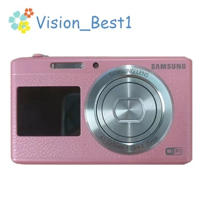 Samsung DV180F Digital Camera Dual Screen 16 MP 5x Optical Zoom Pink Self Timer - Image 1 of 4