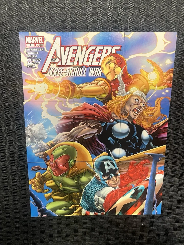 Marvel Avengers Kree-Skrull War Cover (C1-C9) 9 Card Complete Set - Image 1 of 4