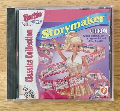 BARBIE Storymaker PC CD-Rom Video Game - Vintage 90s Classics - Image 1 of 4