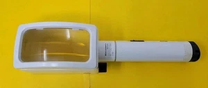 ESCHENBACH Lighted LED Handheld 3X 7.6D 250+4D Magnifying Glass Germany Tested! - Picture 1 of 17