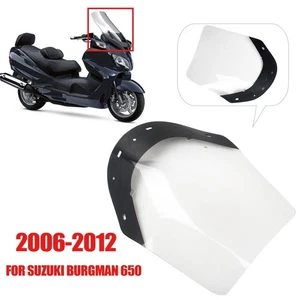 Motorcycle Windshield Screen Windscreen Protector For Suzuki Burgman 650 06-2012 - Picture 1 of 12
