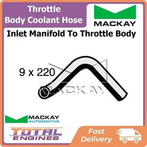 Throttle Body Coolant Hose fits Holden Commodore VL 3.0L 6Cyl RB30E (LF1) - Picture 1 of 2