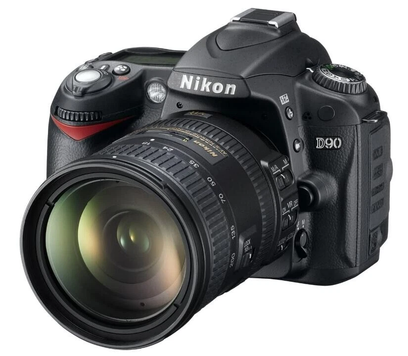 Nikon D D90 12.3MP Digital SLR Camera - Black (Kit w/ VR II 18-200mm Lens) - Image 1 of 1