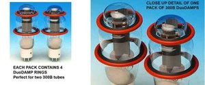 4 DuoDAMP 300B RÖHRENVERSTÄRKER DÄMPFER FÜR 300 B GROSSE ST RÖHREN - Bild 1 von 1