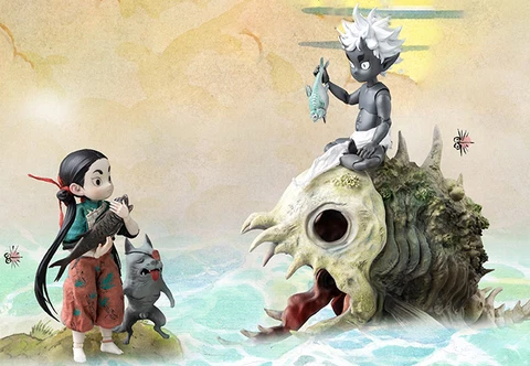 Fishergirl and Little Sea Elf Deluxe Edition | ThreezeroX Zao Dao Cover