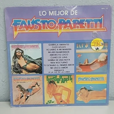 New! Lo Mejor De FAUSTO PAPETTI - LP SEXY CHEESECAKE COVER 27a 33a 34 35 36  - Image 1 of 4