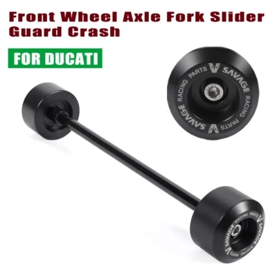 Protector deslizante de horquilla de eje de rueda delantera para Ducati Monster 659 937 950 S4R 1000 Foto 1 de 4