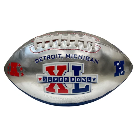Detroit Lions Super Bowl XL Limited Edition Licensed Football Cover