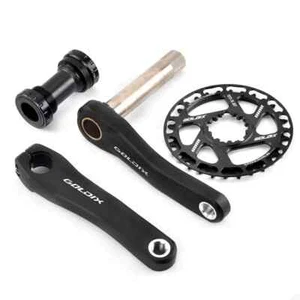 Kid Children's Bicycle Crankset  110mm-160mm  Ultralight Crank Arm 7-12 Speed - Picture 1 of 41