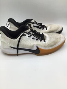 Nike Herren 13 Basketballschuhe Mamba Focus Weiß Gummi Absatz Käfig Sneaker AJ5899-100 - Bild 1 von 9