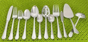 Wallace CASINO Stainless Glossy Multisided 18/10 NEW Flatware SMART CHOICE E65N - Picture 1 of 26