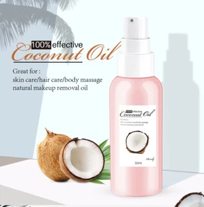 Crema de aceite de coco Pansly 100 % premium - cuidado del cabello y la piel - multiuso - 50 ml - Imagen 1 de 5