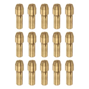 15Stk Messing Spannzange 0.5mm Bohrer Spannfutter Bit Set 4.3mm Schaft Dm. - Bild 1 von 6