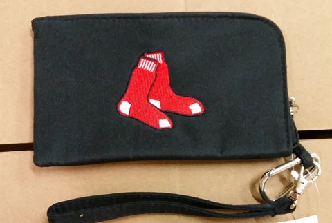 Boston Red Sox ID Wallet Wristlet Cell Phone Case Charm 14 Purse Gift Cover