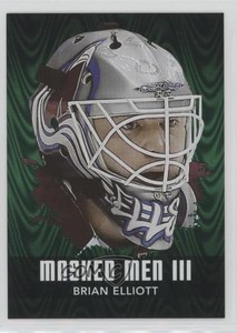 2010-11 ITG Between the Pipes Men III Emerald /340 Brian Elliott #MM-07