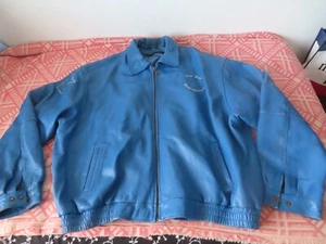 vintage rare y2k leather jacket rap hiphop raptee heat rocc ent 8XL - Picture 1 of 14