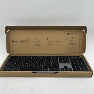 Klawisze Logitech MX S do komputerów Mac, klawiatura bezprzewodowa, płyn, space grey - Zdjęcie 1 z 4