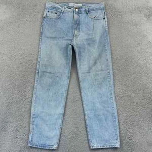 Vintage Structure Jeans Men 36x30 Blue Relaxed Denim 80s Washed Skater Loose USA - Picture 1 of 14
