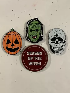 Halloween 3 H3 Enamel Pin Lot Of 4 Pins Season Of The Witch Glow In The Dark - Picture 1 of 3