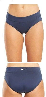 Nike Swim Women's Essentials Swim Bottoms Midnight Navy Size XL - Image 1 of 2