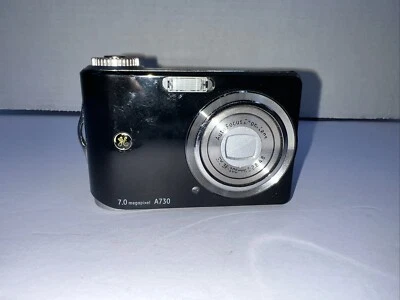 General Electric GE A730 7.0MP Digital Camera Gloss Black  - Image 1 of 2