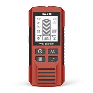 HW-710 Bolzensucher Wandscanner 6-in-1 Handwanddetektor Metalldetektor USA - Bild 1 von 13