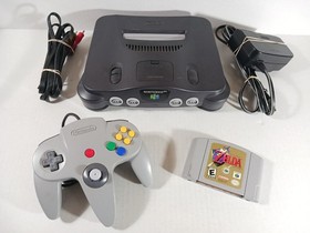 N64 Console Bundle Nintendo 64 Original OEM Set Zelda Ocarina of Time Tight