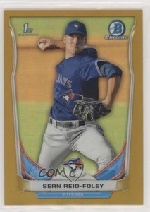 2014 Bowman Draft Chrome Gold Refractor /50 Sean Reid-Foley #CDP47 - Picture 1 of 3
