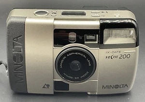 MINOLTA VECTIS 200 IX Date APS Auto Aspherical Zoom Lens Camera Tested & Working - Picture 1 of 8