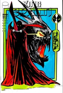 King Spawn #50 (2025) Image Comic Sketch Cover Variant W Original Art Dave Castr - Picture 1 of 6