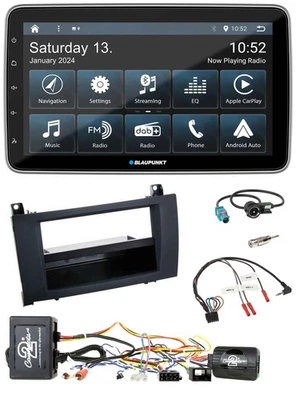 Blaupunkt USB DAB SD Lenkrad Bluetooth Autoradio für Mercedes SLK R171 04-11 akt - Bild 1 von 4