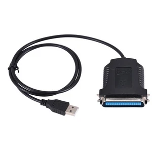 USB zu 36 Pin Centronics Drucker Adapter Kabel Parallel J1A65499 - Afbeelding 1 van 6