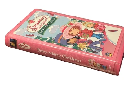 Strawberry Shortcake Berry, Merry Christmas (VHS, 2003) Clamshell - Image 1 of 4