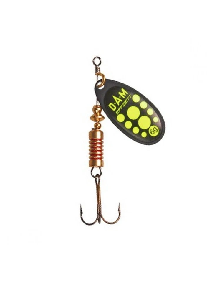 DAM Standard Spinner Grün-Schwarz 3–10g Blinker Hecht Barsch Forelle Köder - Bild 1 von 1