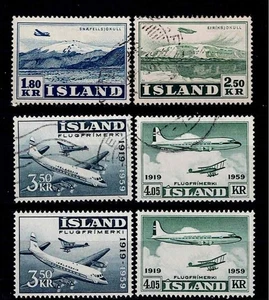 Iceland  Sc# C27-31   M&U   Cat Val $30     gtc6 - Picture 1 of 1