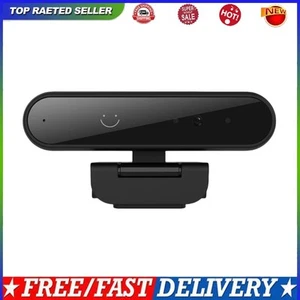 Facial Recognition Webcam USB Computer Webcam for Windows 10/11 (1MP 720P) - Photo 1/11