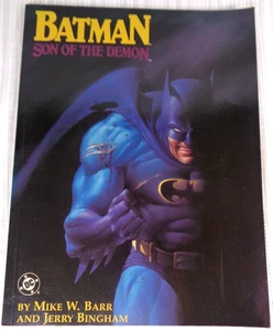 Batman Son of the Demon Graphic Novel Barr Bingham 1987 DC Comics VG! - Picture 1 of 4