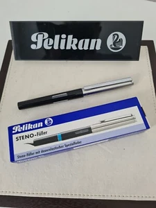 Pelikan P470 Steno Füller Schwarz Füllfederhalter Füllhalter 1996 NEU / OVP - Bild 1 von 6