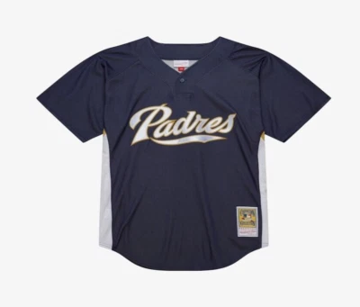 Camiseta de béisbol MLB Mitchell & Ness San Diego Padres #51 nueva para hombre $130 Foto 1 de 3