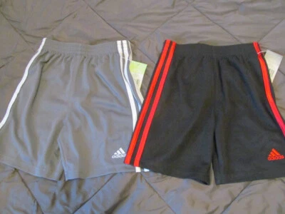 Lote de 2 Pantalones Cortos Adidas Niño Talla 6 Nuevos con Etiquetas Foto 1 de 4