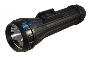 Fulton Heavy Duty Flashlight 2D Cell with Parabolic Reflector Black 301 - Picture 1 of 1