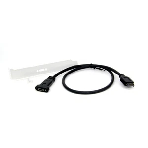 Câble d'extension XT-XINTE USB 3.1 en-tête panneau avant type E mâle vers USB-C type C - Photo 1/7