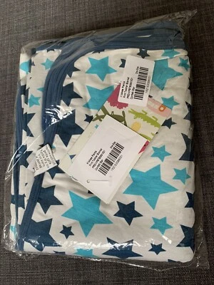NWT Kickee Pants  Bamboo  Confetti Star Toddler Blanket  Blue SUPER SOFT - Image 1 of 4