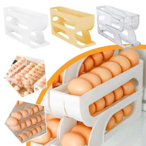Praktische Eier-Aufbewahrungsbox mit seitlichem Zugang automatisches Roll- D5H8 - Bild 1 von 13